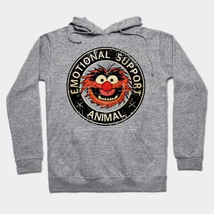 Vintage Emotional Support Animal Hoodie